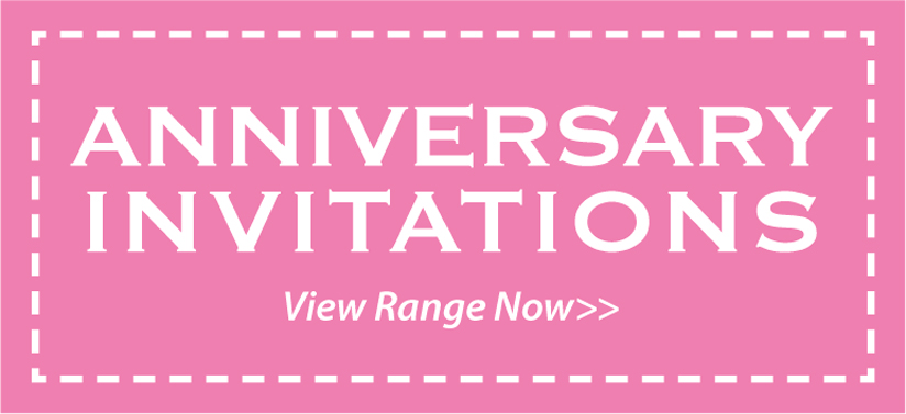 Wedding Anniversary Invitation Cards
